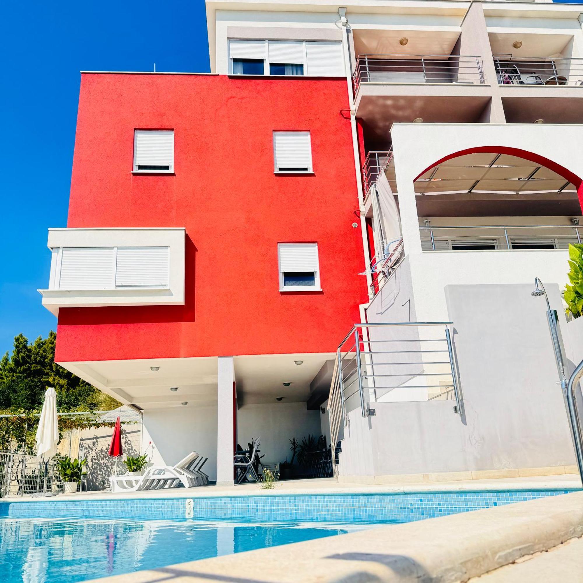 Luxury Apartments Villa Lenka Podstrana Exterior foto